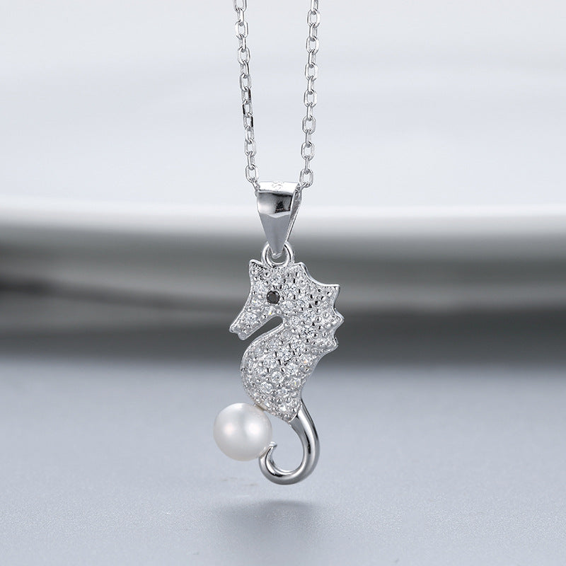 S925 sterling silver pearl pendant setting (default no pearl) wsp136-144