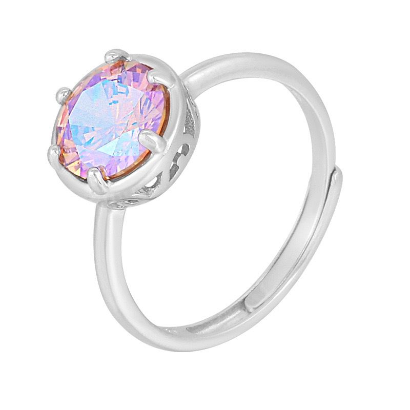 S925 sterling silver gem ring SSG288-SSG303