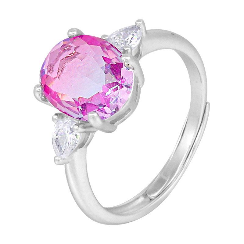 S925 sterling silver gem ring SSG652-SSG661