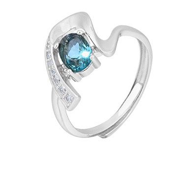 S925 sterling silver gem ring SSG224-SSG238