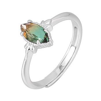 S925 sterling silver gem ring SSG239-SSG246