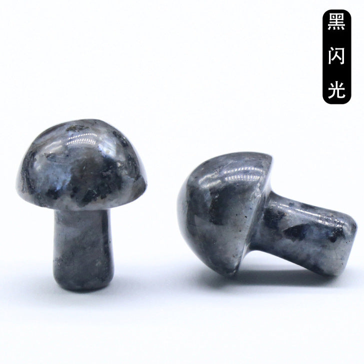 2cm mini mushroom crystal decorations