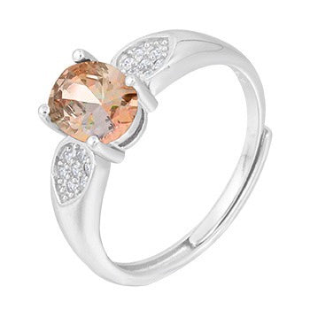 S925 sterling silver gem ring SSG058-SSG073