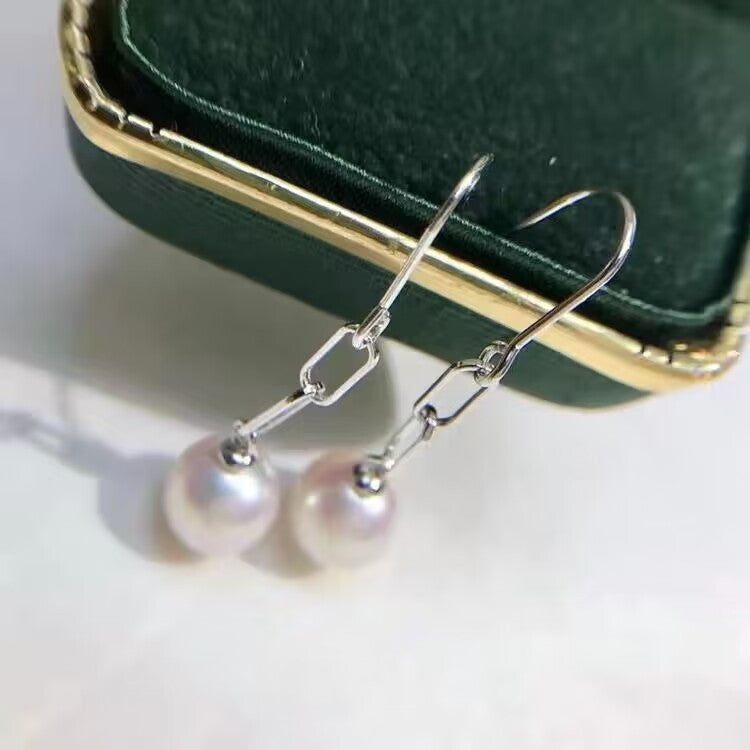 Sterling Silver S925 Pearl earring Setting SZE109-117