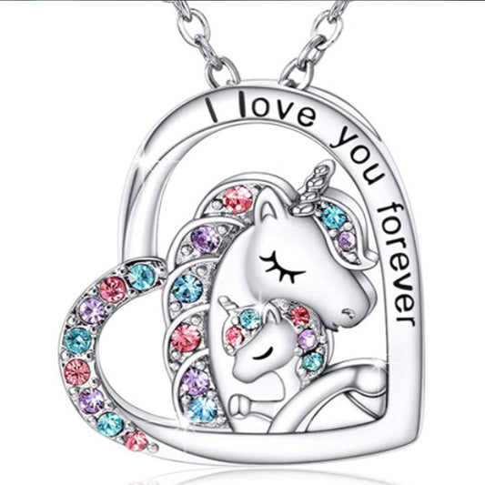 unicorn necklace  N147