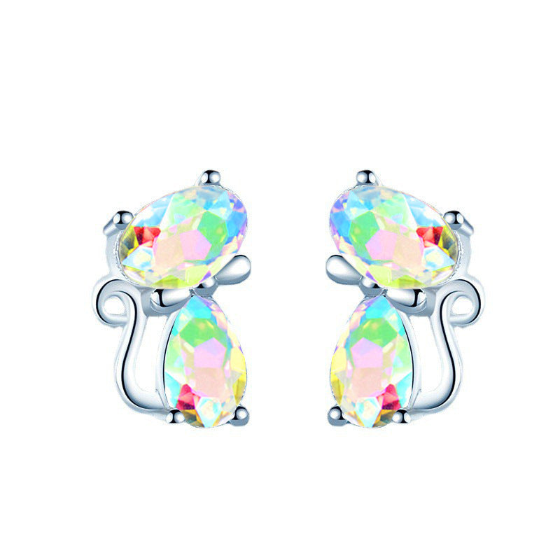 cat earrings E120