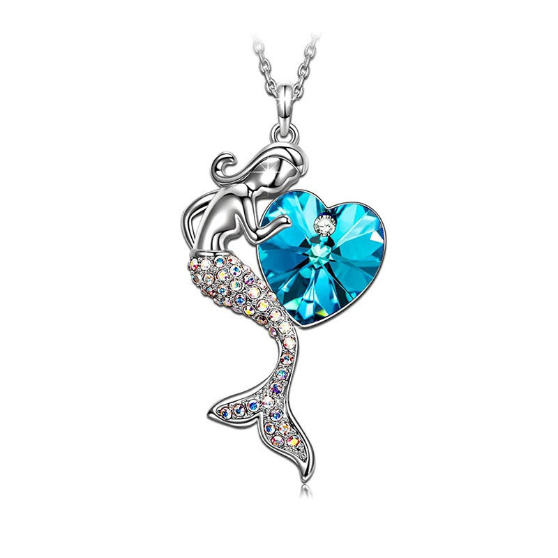 Mermaid Love necklace N150