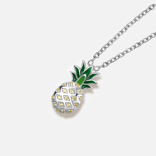 Pineapple necklace N172