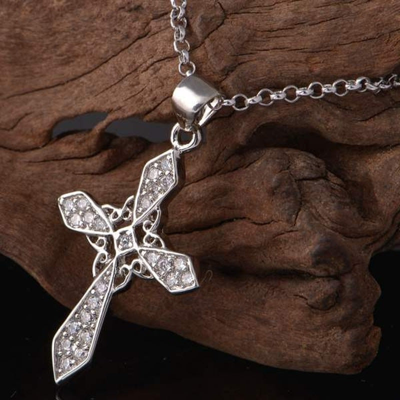 Fashion Cross necklace N128-136