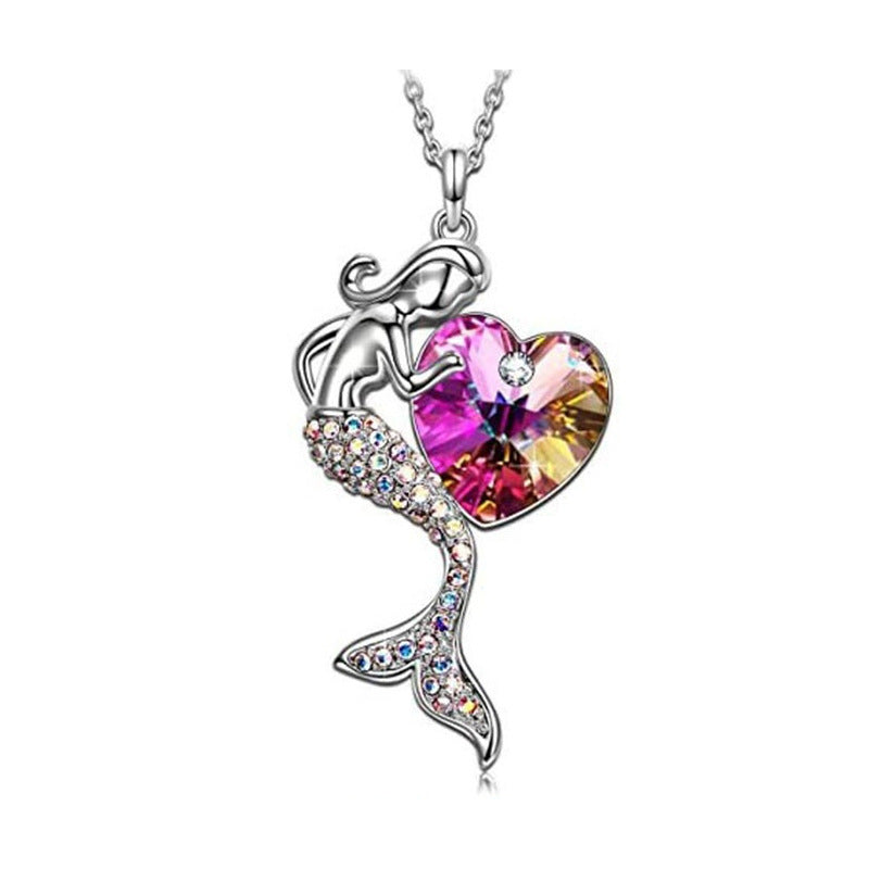 Mermaid Love necklace N150