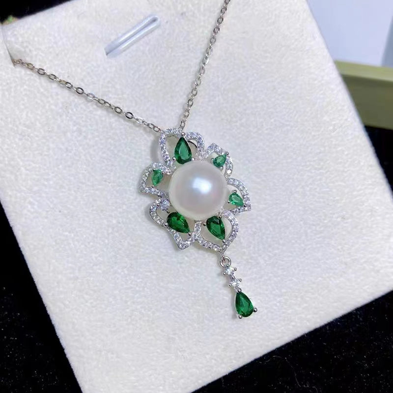 sterling silver S925 pearl pendant setting XYP028-036