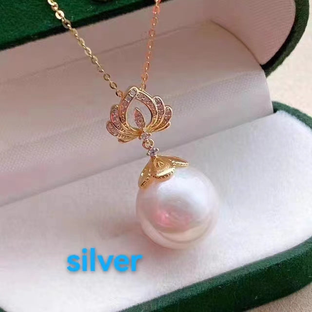 sterling silver S925 pearl pendant setting XYP028-036