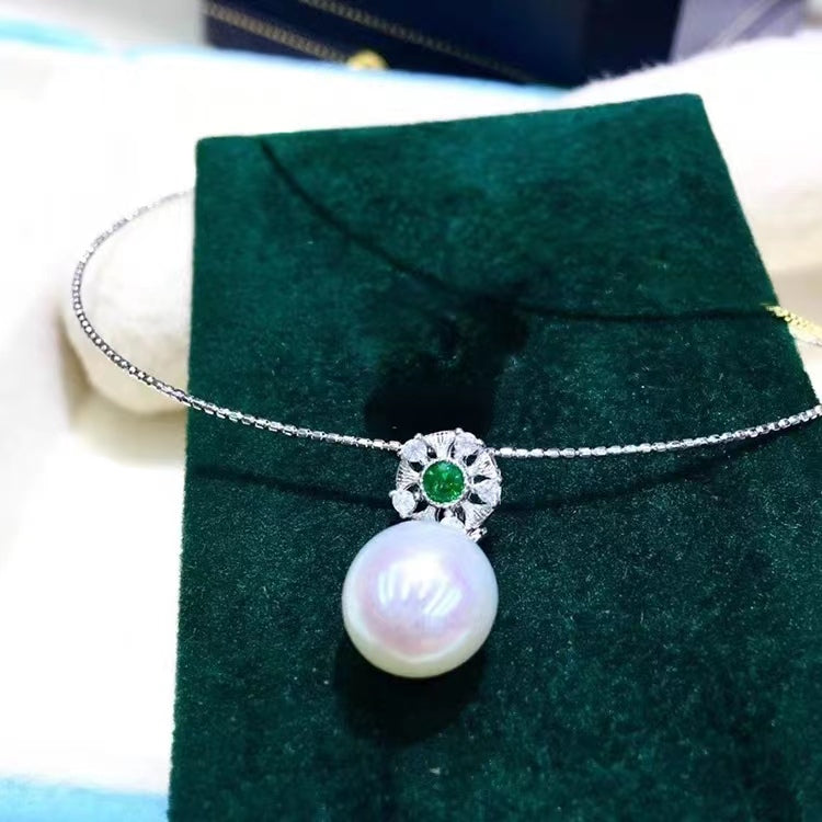 sterling silver S925 pearl pendant setting XYP001-009