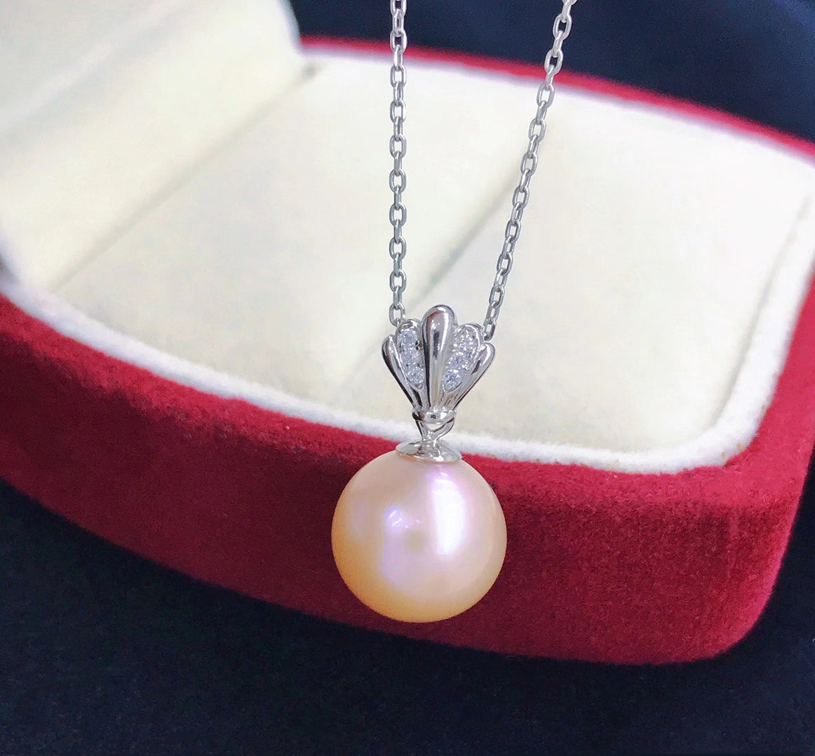 sterling silver S925 pearl pendant setting  SDP028-036