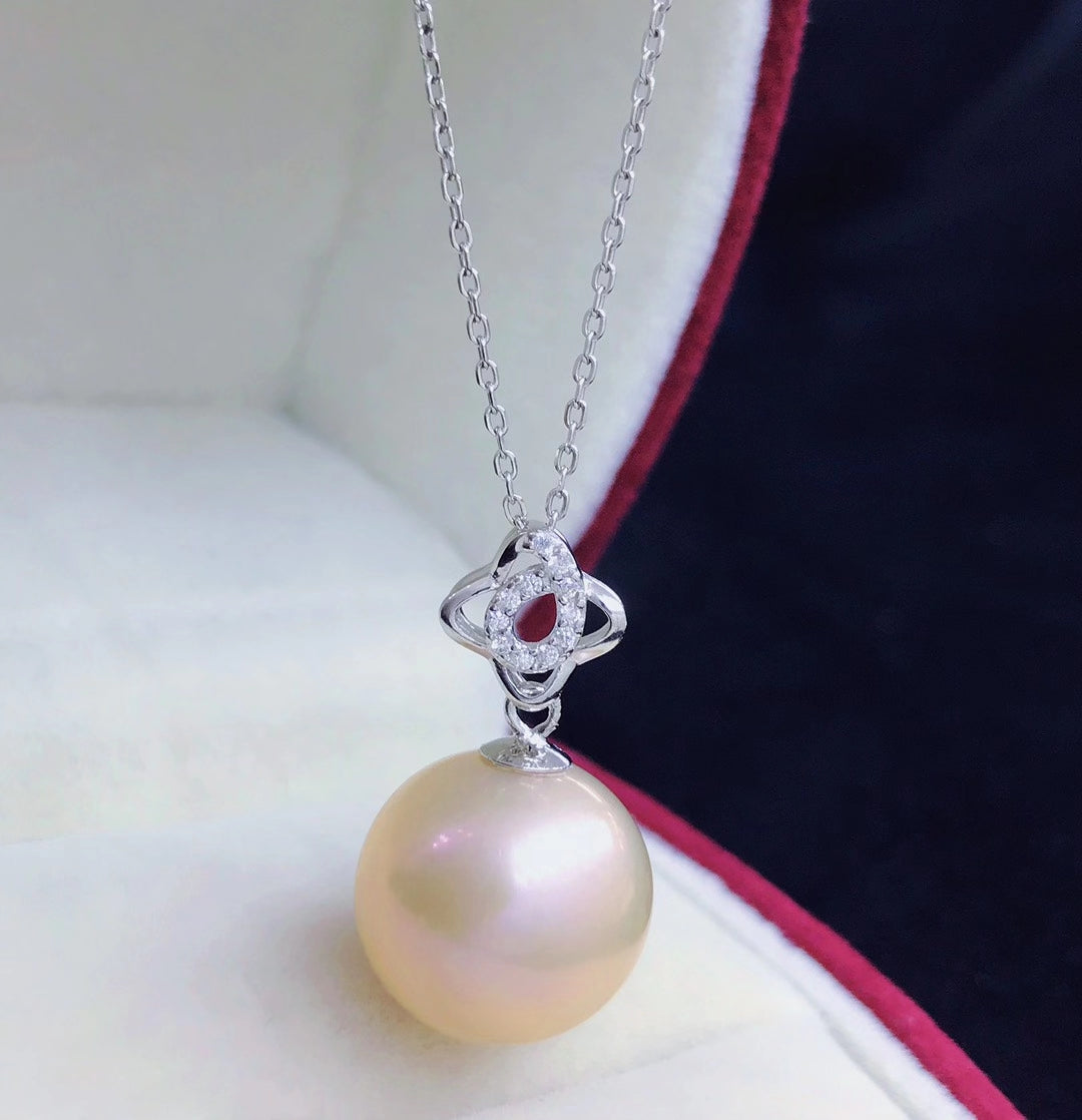 sterling silver S925 pearl pendant setting  SDP028-036