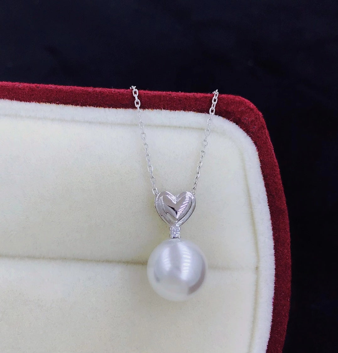 sterling silver S925 pearl pendant setting  SDP046-054