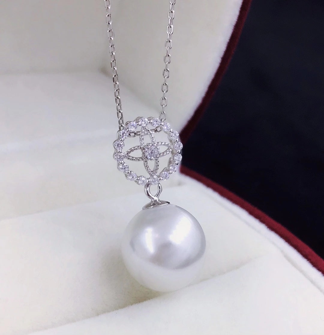 sterling silver S925 pearl pendant setting  SDP055-063