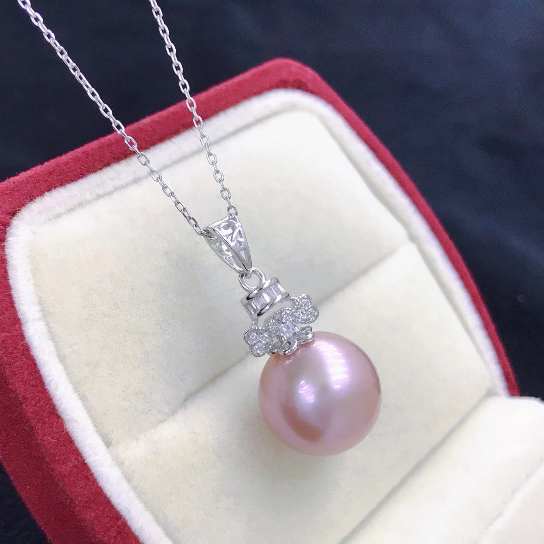 sterling silver S925 pearl pendant setting  SDP064-072